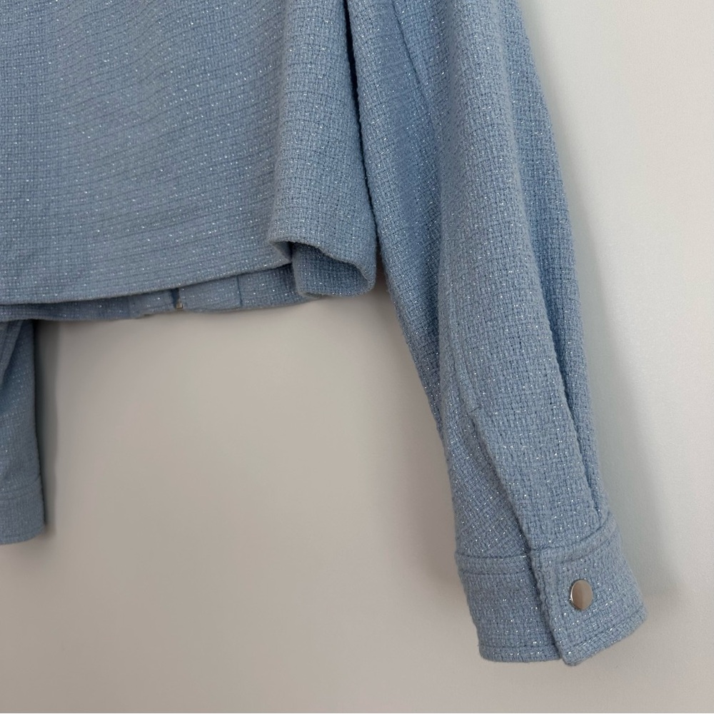 Zara Cropped Textured Jacket - Picture 14 of 16